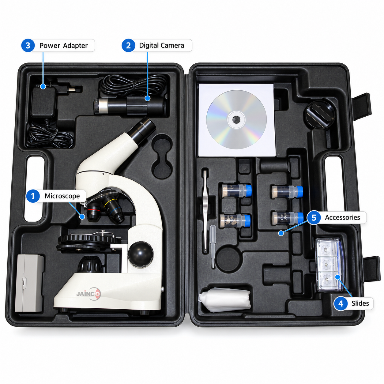 Beginner Microscope Kit with Digital Camera